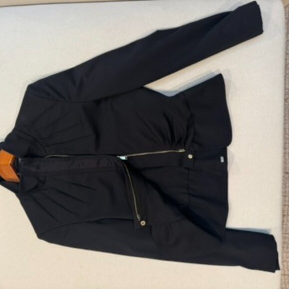 Gucci Tailored Double-Zip Jacket — Black, Gold Hardware, Made in Italy (Size 44) - Picture 13 of 13